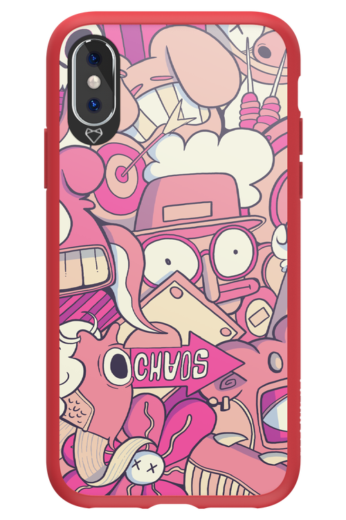 Coral Chaos - Apple iPhone XS