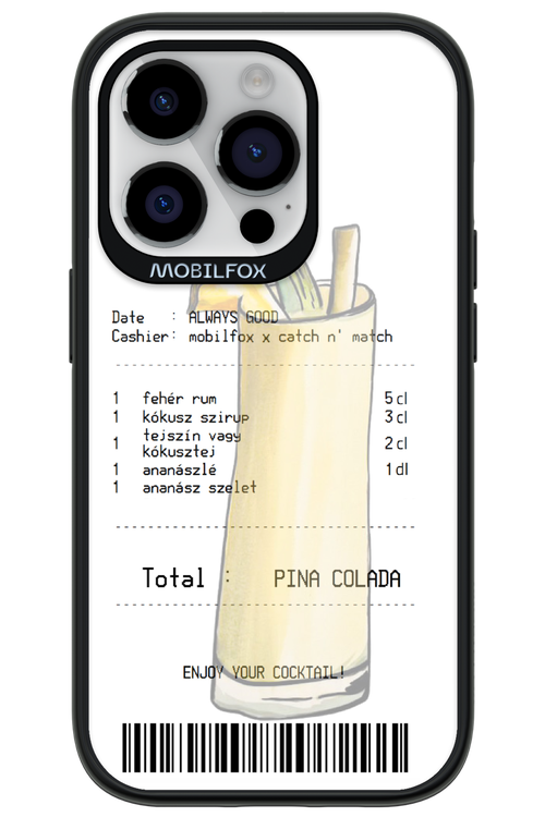 pina colada koktél - Apple iPhone 14 Pro