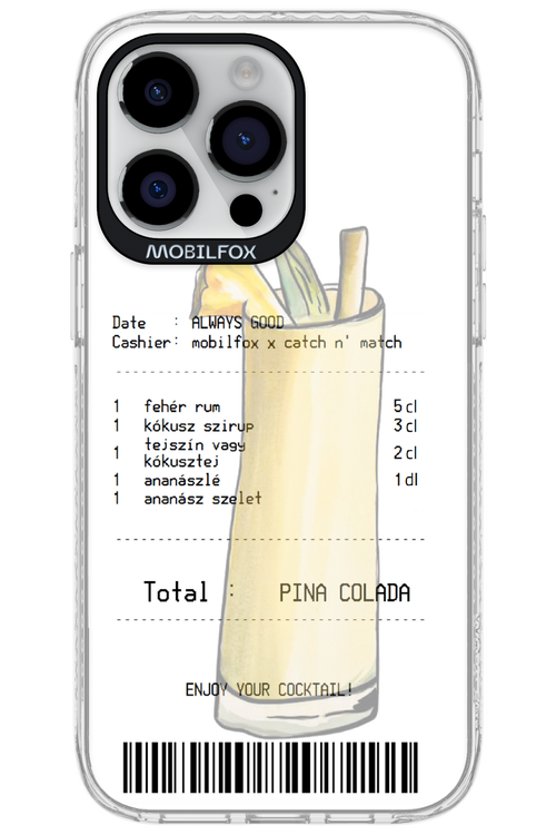 pina colada koktél - Apple iPhone 14 Pro Max