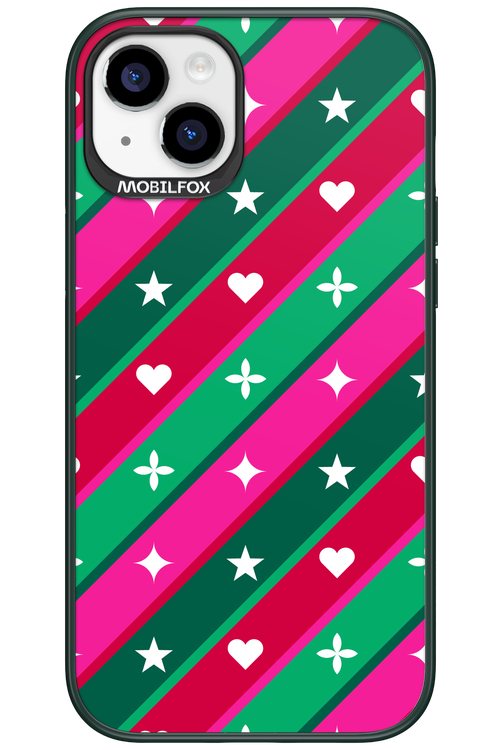 Christmas Stripes - Apple iPhone 15 Plus