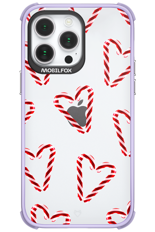 Candy Cane Hearts - Apple iPhone 14 Pro Max