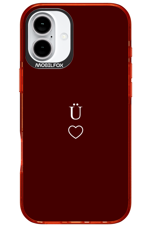 U Burgundia II 2.0 - Apple iPhone 16 Plus