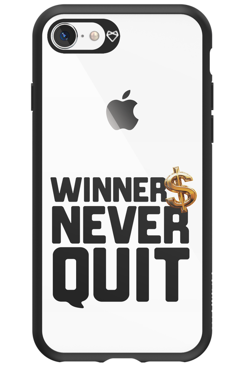 Winners Never Quit - Apple iPhone 8
