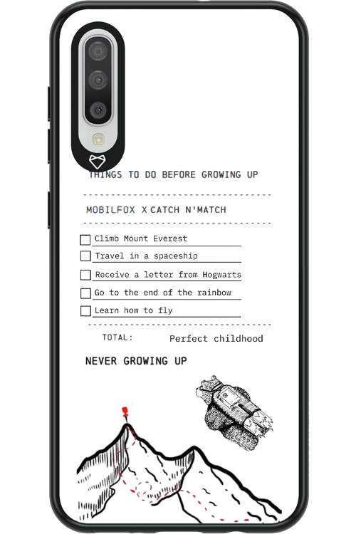 things to do before growing up - Samsung Galaxy A50