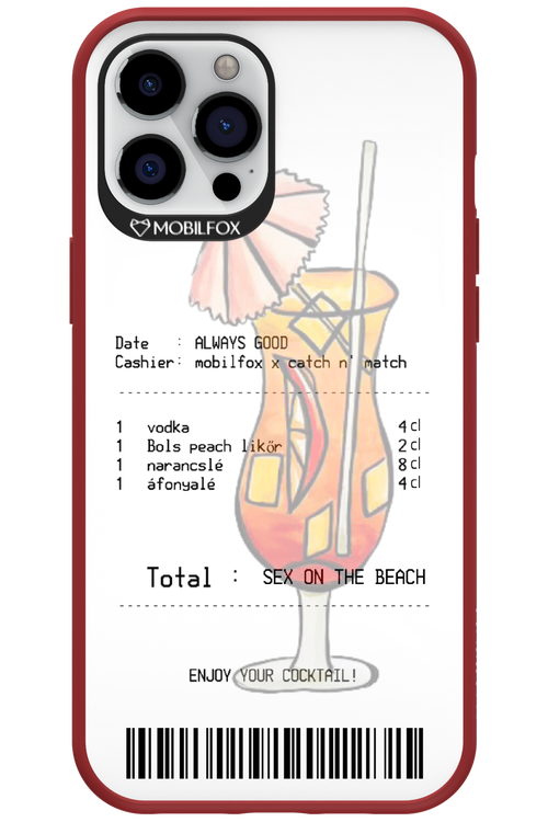 sex on the beach koktél - Apple iPhone 12 Pro Max