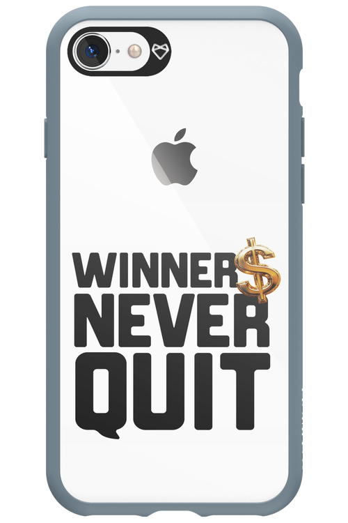 Winners Never Quit - Apple iPhone 8