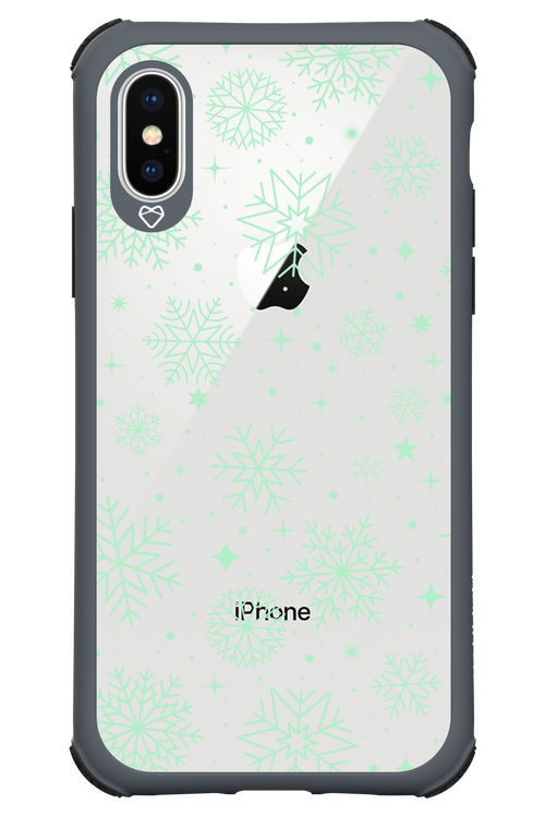 Tiffany's Snowflakes - Apple iPhone XS
