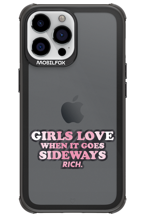 When it goes sideways - Apple iPhone 13 Pro Max