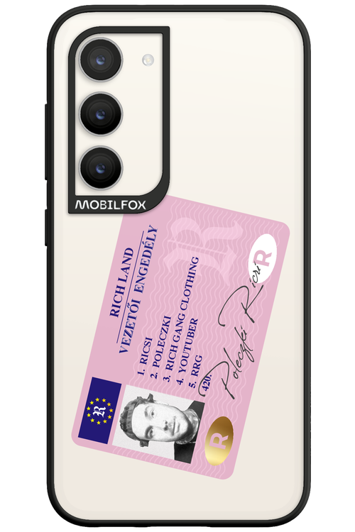 Vezetői engedély - Samsung Galaxy S23