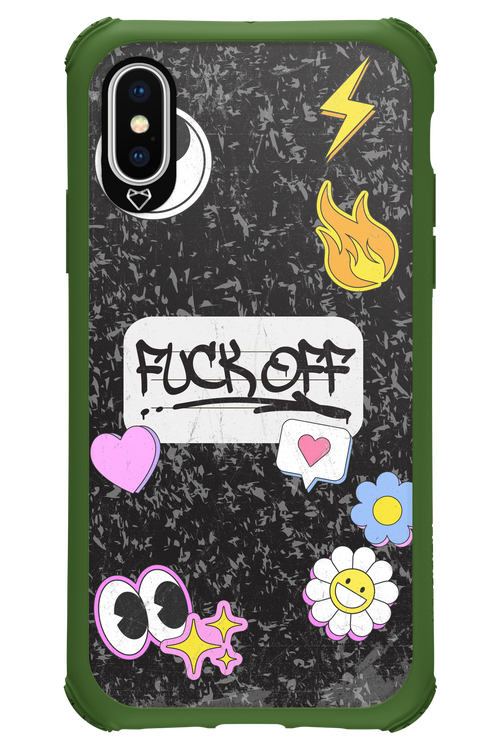 Fuck Off Case - Apple iPhone XS