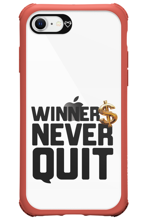 Winners Never Quit - Apple iPhone SE 2020