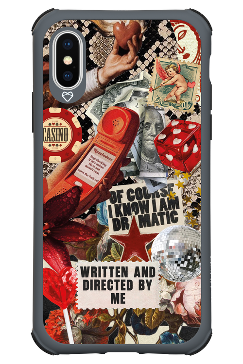 RED VINTAGE - Apple iPhone X