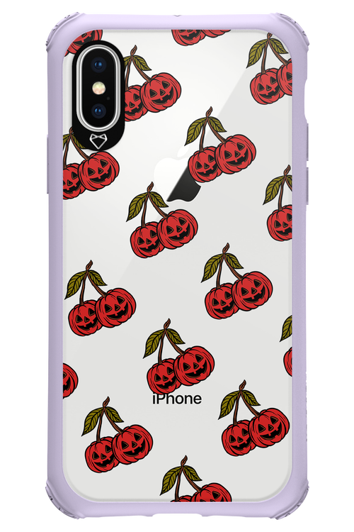 Spicey Pumpkin (Transparent) - Apple iPhone X