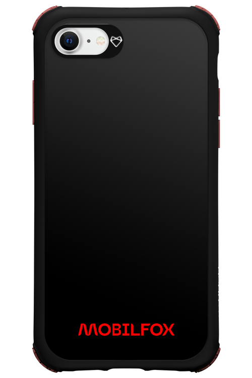 Black and Red Fox - Apple iPhone SE 2022