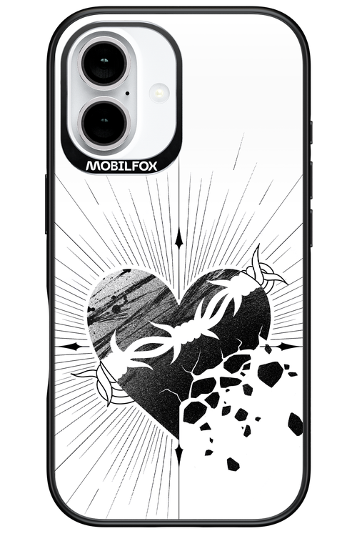 Fekete Szív 2.0 - Apple iPhone 16