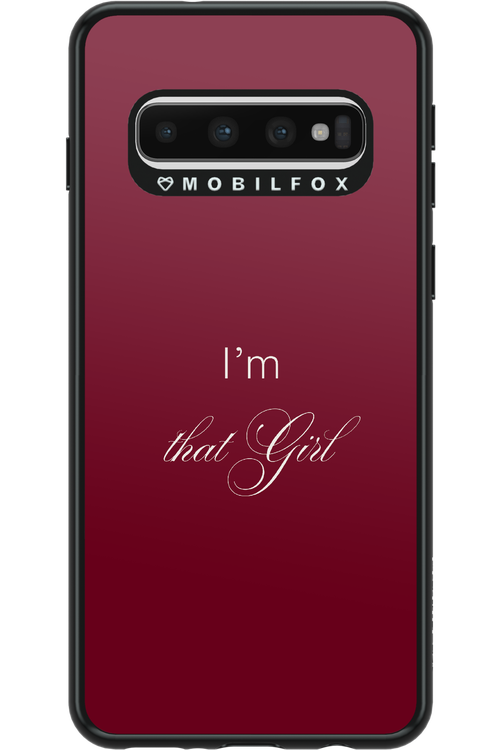 That Girl - Samsung Galaxy S10