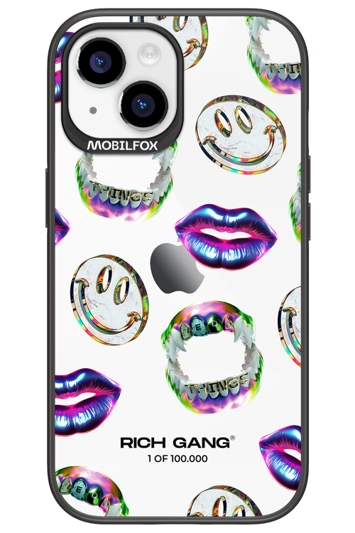 Crazy Rich Transparent - Apple iPhone 15