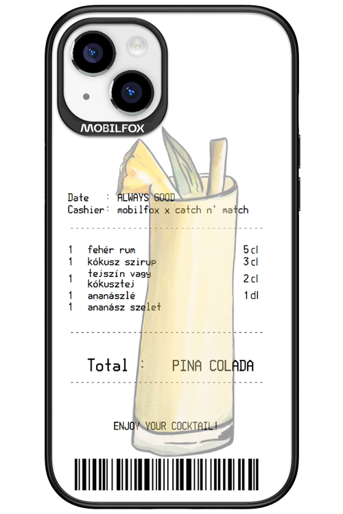 pina colada koktél - Apple iPhone 15 Plus