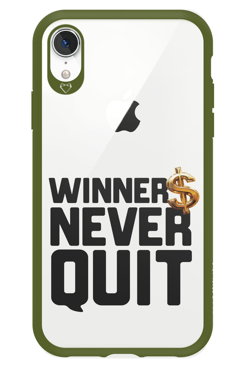 Winners Never Quit - Apple iPhone XR