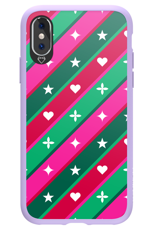 Christmas Stripes - Apple iPhone XS