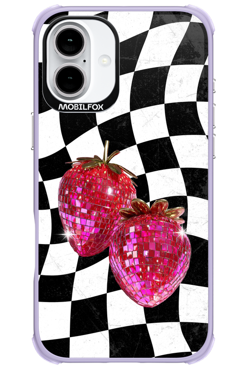 Disco Strawberry 2.0 - Apple iPhone 16 Plus