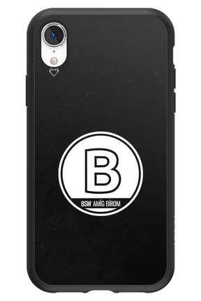 Amig bírom Black - Apple iPhone XR