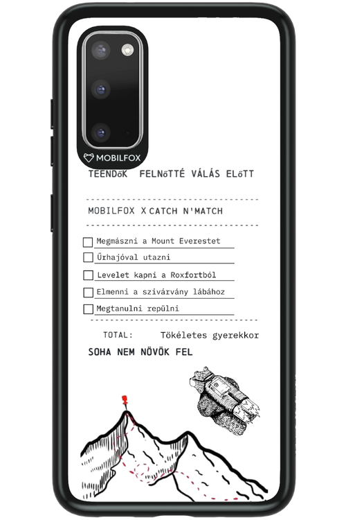 teendők felnőtté válás előtt - Samsung Galaxy S20