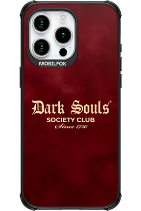Dark Souls (Burgundy) - Apple iPhone 15 Pro Max