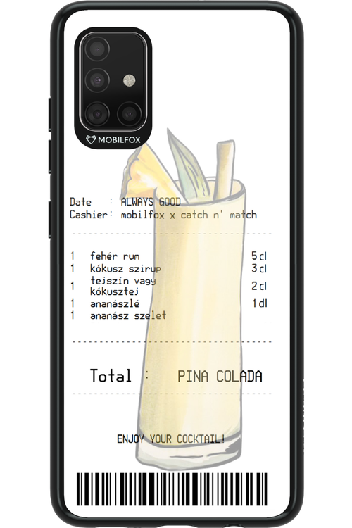 pina colada koktél - Samsung Galaxy A51