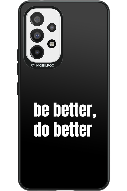 Be Better Black - Samsung Galaxy A53