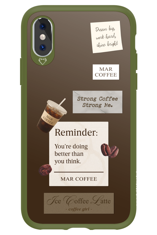 Ice Coffee - Apple iPhone X