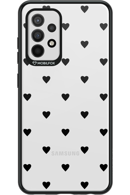 Hearts Transparent - Samsung Galaxy A52 / A52 5G / A52s