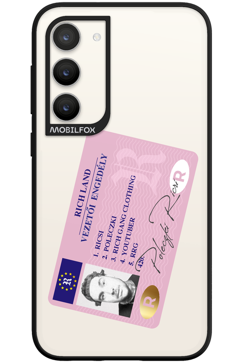 Vezetői engedély - Samsung Galaxy S23 Plus