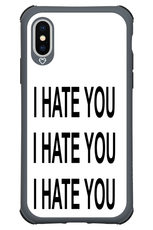 I HATE YOU - Apple iPhone X