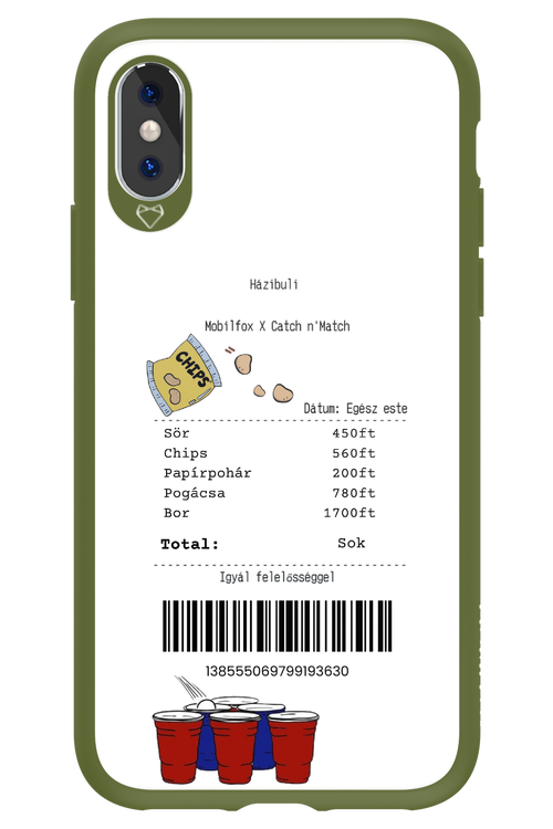 házibuli - Apple iPhone X