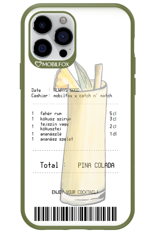 pina colada koktél - Apple iPhone 12 Pro