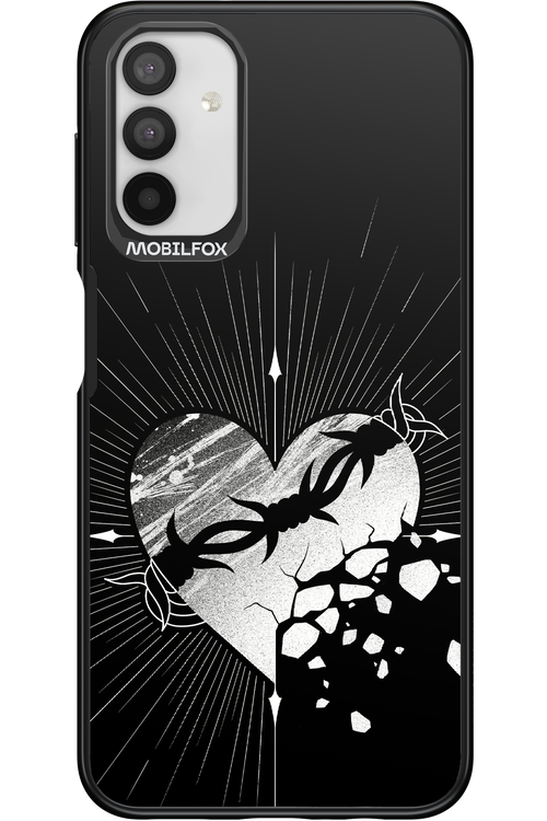 Fehér Szív - Samsung Galaxy A04s