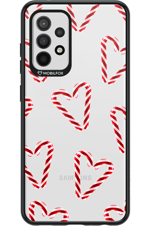 Candy Cane Hearts - Samsung Galaxy A52 / A52 5G / A52s