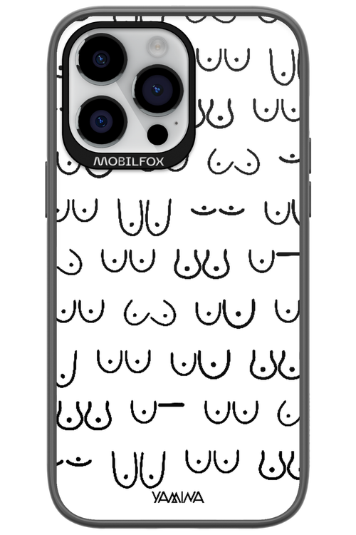Boobies (white) - Apple iPhone 14 Pro Max