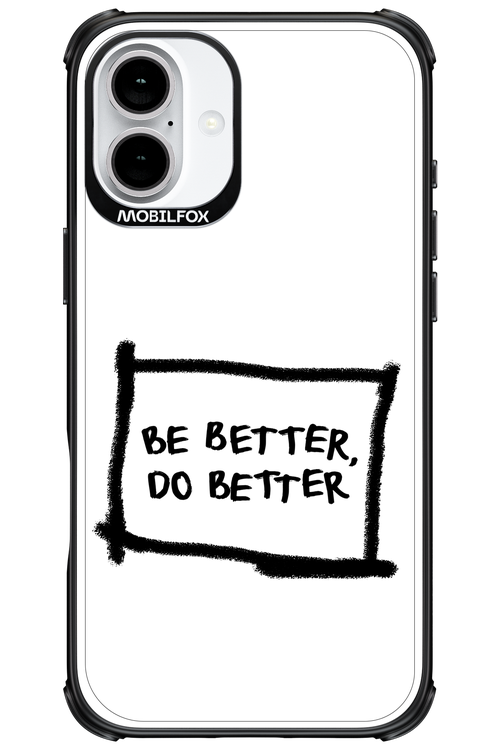 Be Better White - Apple iPhone 16 Plus