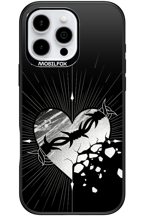 Fehér Szív - Apple iPhone 16 Pro Max