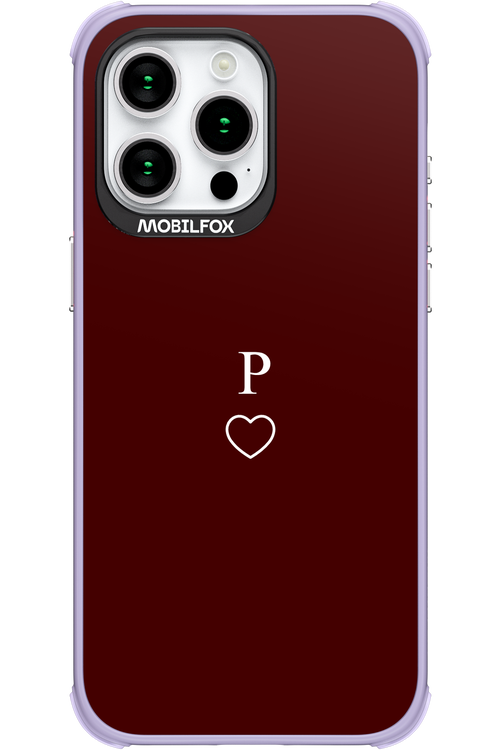 P Burgundia 2.0 - Apple iPhone 15 Pro Max