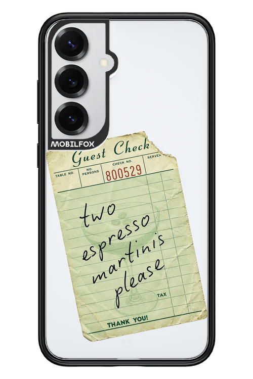 Espresso Martini 2.0 - Samsung S25+