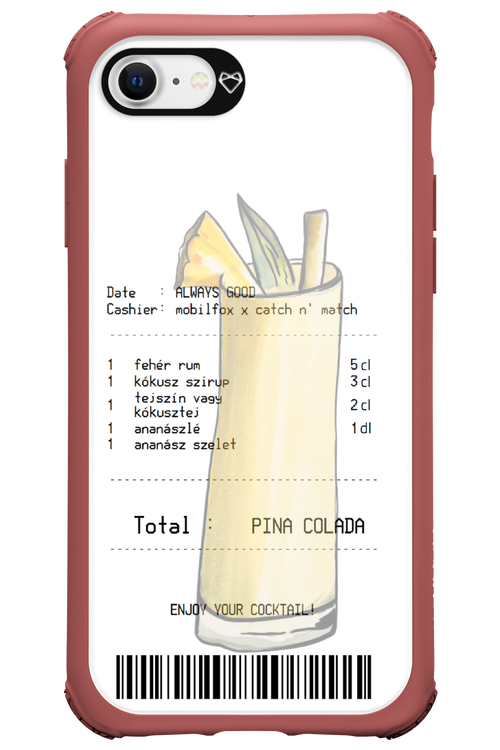 pina colada koktél - Apple iPhone SE 2020