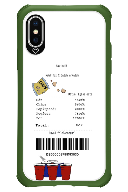 házibuli - Apple iPhone X