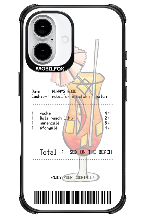 sex on the beach koktél - Apple iPhone 16
