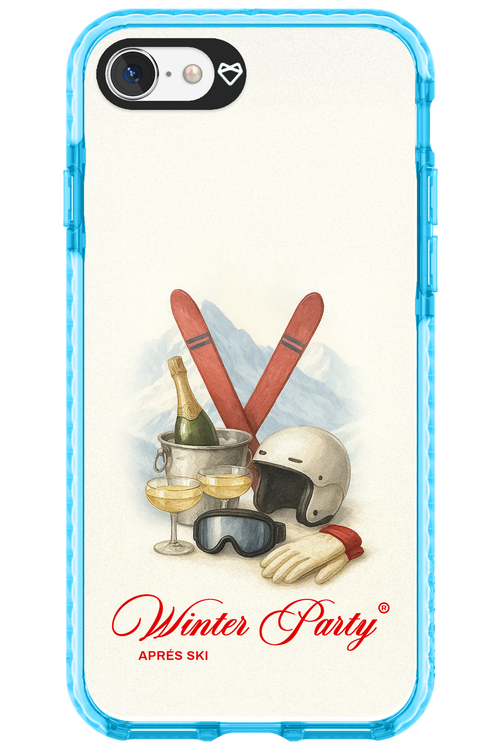 Winter Ski Party - Apple iPhone SE 2022