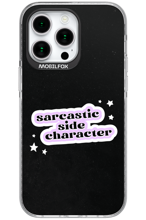 Sarcastic Black - Apple iPhone 15 Pro Max