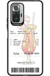 sex on the beach koktél - Xiaomi Redmi Note 10 Pro