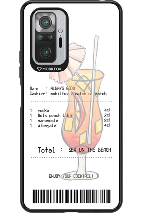 sex on the beach koktél - Xiaomi Redmi Note 10 Pro
